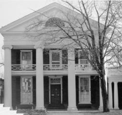 Pavilion II on the U.Va. Lawn, home of Dean Jeanette Lancaster.	