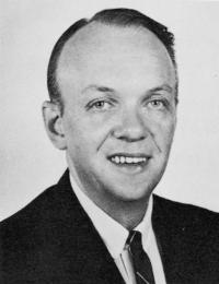 Kenneth L. Rinker, MSN, became the hospital's first male director of nurses in 1969.	Mr. Rinker, Albert and Shirley Small Special Collections Library, University of Virginia